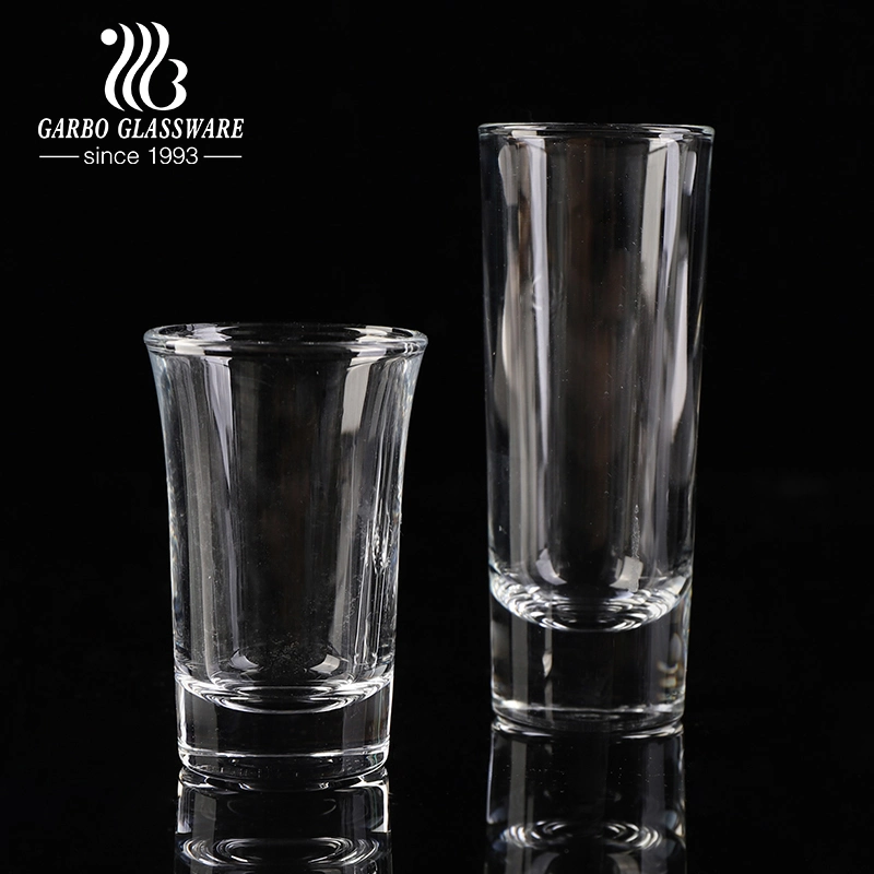 Ready to Go 1.5oz Shot Glass Vodka Cup Clear Lead Free Bullet Glass Small Size Spirit Glass Cup Tasting Glass Cups