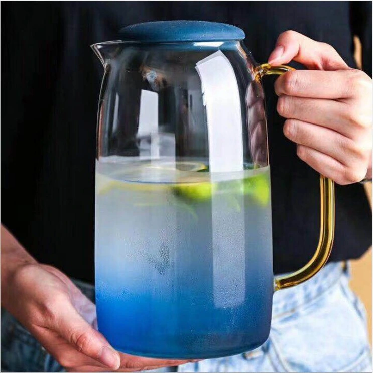 1500ml 300ml Glass Pitcher Set Glass Water Jug with Lid