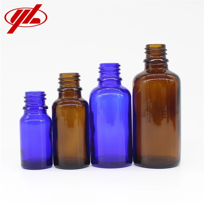 Medical or Cosmetic Clear and Amber Tubular or Moulded Glass Bottles